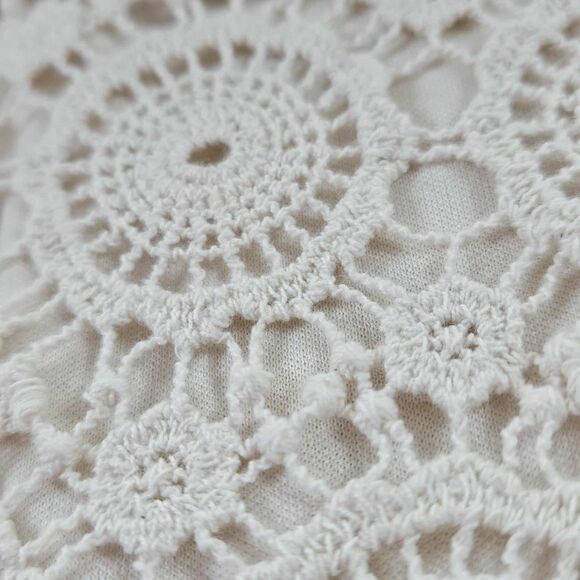 Cato Plus Size 14/16 Crochet And Lace Maxi Skirt - Picture 7 of 11